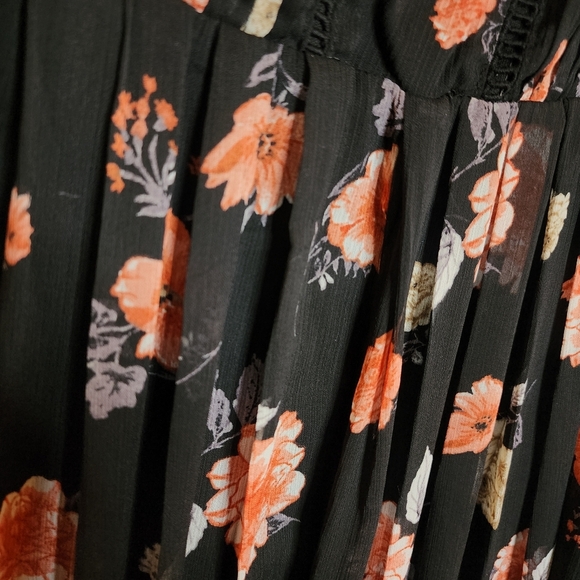 Torrid Pink and Black Sleeveless Maxi Sundress - Picture 15 of 16